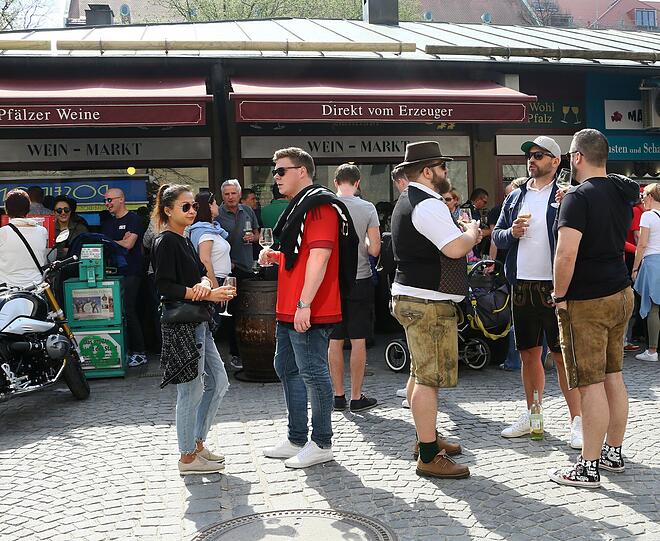 Die schönsten Impressionen vom Frühlingswochenende in München.