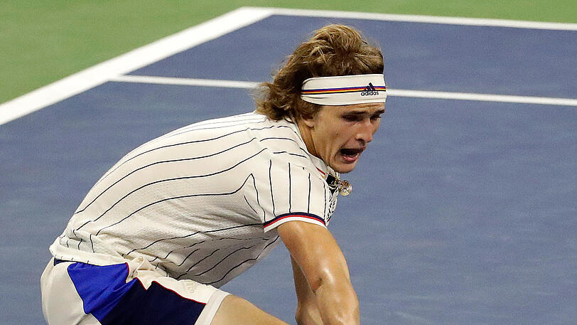 Muss nach dem Aus in Runde zwei bereits wieder seine Koffer packen: Der deutsche Tennis-Profi Alexander Zverev.