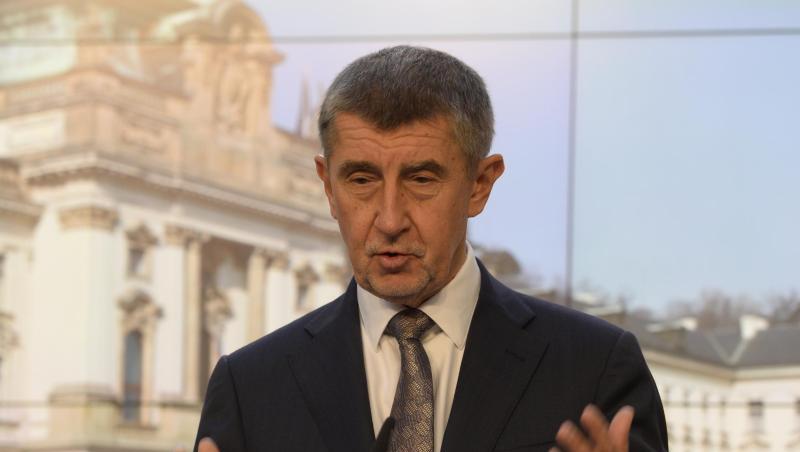 Andre Babiš, Ministerpräsident von Tschechien, gibt eine Pressekonferenz. Foto: Kateoina ?ulová/CTK/dpa Andre Babiš, Ministerpräsident von Tschechien, gibt eine Pressekonferenz. Foto: Kateoina ?ulová/CTK/dpa