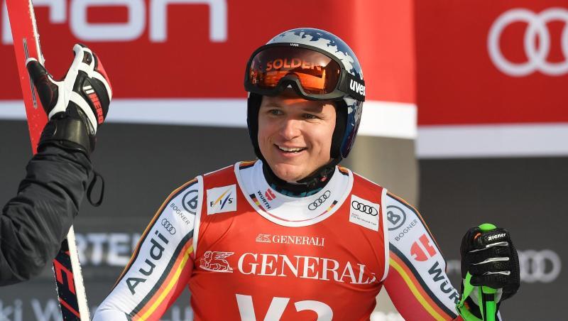 Thomas Dreßen zeigte einen Tag nach seinem Trainingscomeback eine starke Leistung als Vorläufer.