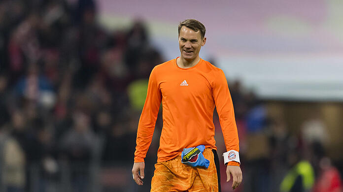 Bayern-Keeper Neuer nach der Partie gegen Freiburg.