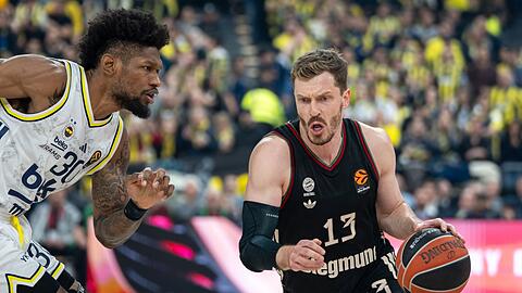 Andreas Obst war gegen Mailand bester M&uuml;nchener Werfer. (Archivbild)