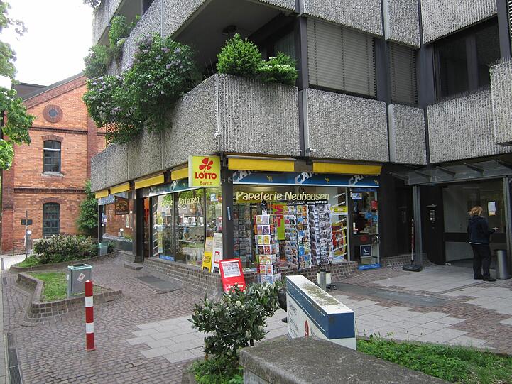 Das Geschäft in der Lazarettstraße 2.