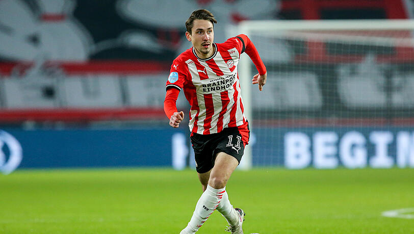 Adrian Fein lief im vergangenen Jahr für die PSV Eindhoven auf. Adrian Fein lief im vergangenen Jahr für die PSV Eindhoven auf.