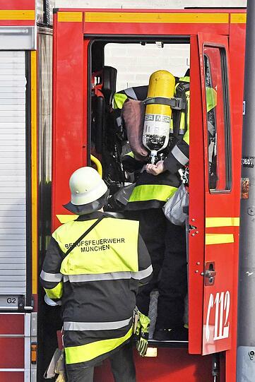 Im Sonderpädagogischen Förderzentrum München kam es am Mittwoch zu einem großen Rettungseinsatz.