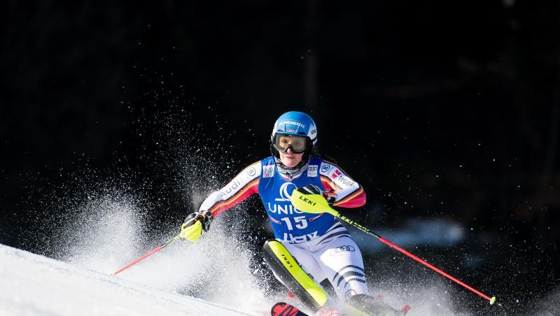Christina Ackermann fuhr beim Slalom in Lienz auf den fünften Platz. Christina Ackermann fuhr beim Slalom in Lienz auf den fünften Platz.