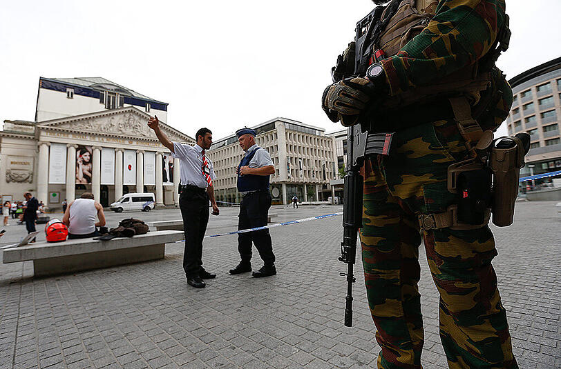 Die beiden angegriffenen Polizisten befinden sich nicht in Lebensgefhar. (Archivbild)