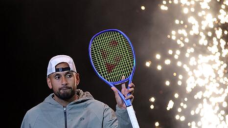Mal wieder im Scheinwerferlicht: Tennis-Entertainer Nick Kyrgios
