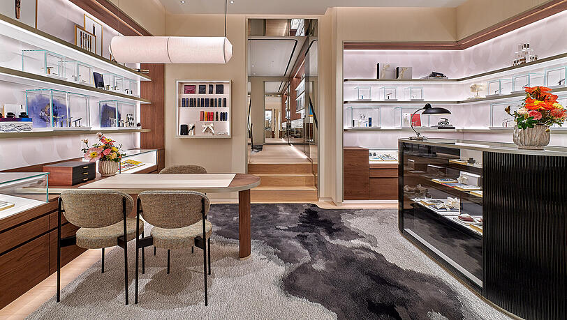 Dieses Traditionsgesch&auml;ft ist nun wieder in M&uuml;nchens Maximilanstra&szlig;e zu finden.