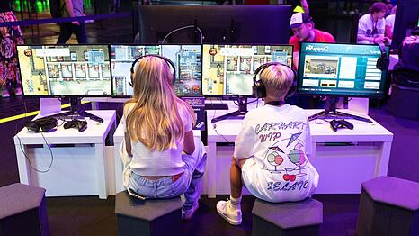 Bei der gamescom k&ouml;nnen die Spiele von morgen schon heute angezockt werden.