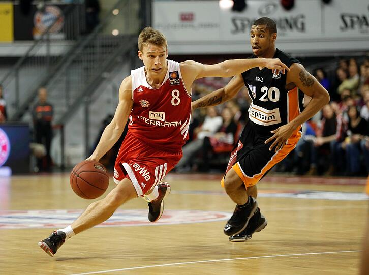 Nicht zu stoppen: Heiko Schaffartzik und die Basketballer des FC Bayern.