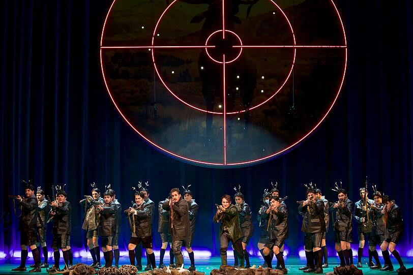 Der "Wildschütz" im Gärtnerplatztheater.