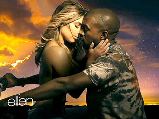 Kanye West und Kim Kardashian im neuen Video zu "Bound 2"