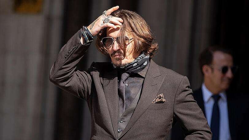 Schauspieler Johnny Depp im Juli 2020 in London.