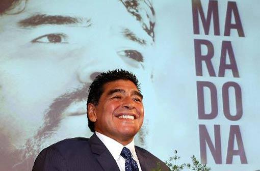 Mal wieder in Stänkerlaune: Diego Armando Maradona.