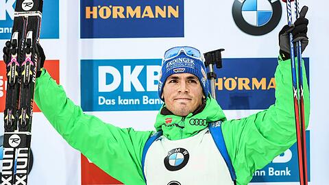 Simon Schempp holte in Nove Mesto den ersten Podiumsplatz der Saison.