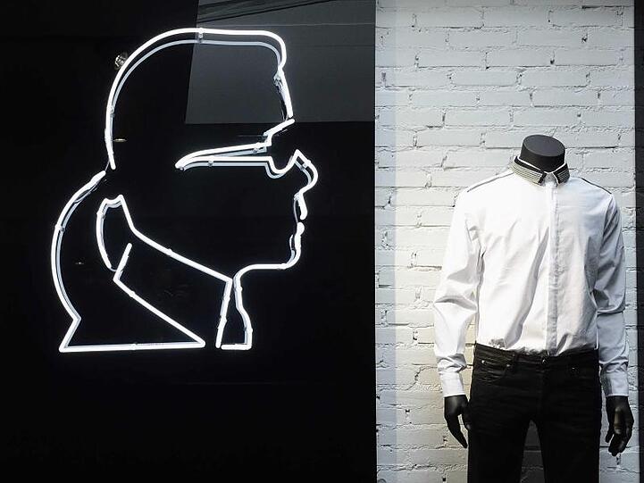 Ein Karl Lagerfeld Store in Amsterdam.