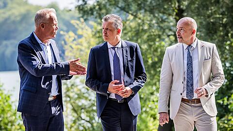 Die Spitzen der Koalitionsfraktionen beraten in M&uuml;nster, wie es weitergehen soll mit den Reformen.