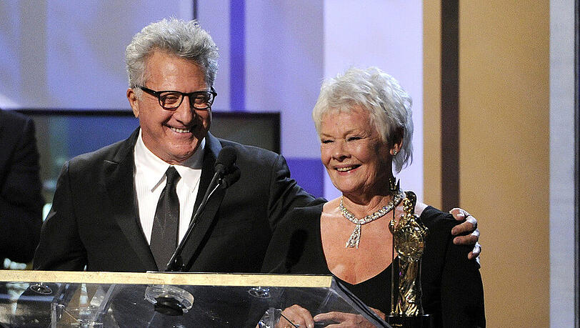 Dustin Hoffman (l.), hier mit Schauspiel-Kollegin Judi Dench, ist mit dem Kino von heute alles andere als zufrieden Dustin Hoffman (l.), hier mit Schauspiel-Kollegin Judi Dench, ist mit dem Kino von heute alles andere als zufrieden