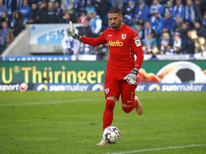 Torwart Philipp Pentke. Foto: Joachim Sielski/Archivbild