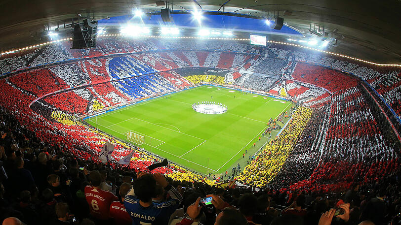 Die Sieger-Choreo: Die AZ-Leser fanden die Choreografie beim Halbfinal-Rückspiel gegen Real Madrid am 29. April 2014 am besten.
