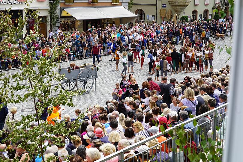 Landshuter Hochzeit 2017 - Der erste Hochzeitsumzug in Bildern