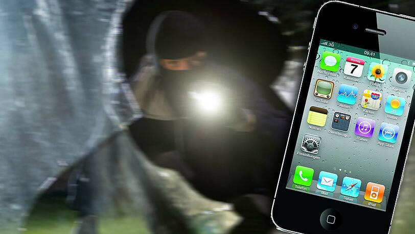 Plötzlich stand der Einbrecher in der Wohnung - mit einem iPhone im Gepäck konnte er wieder flüchten. (Symbolbild) Plötzlich stand der Einbrecher in der Wohnung - mit einem iPhone im Gepäck konnte er wieder flüchten. (Symbolbild)