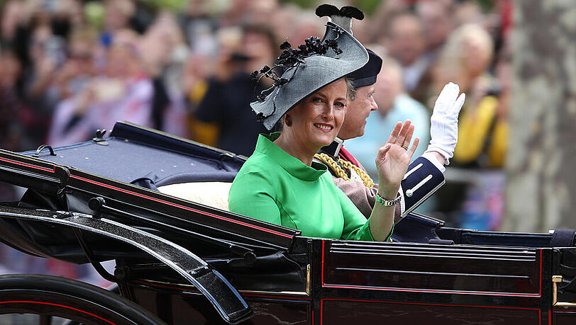 Gräfin Sophie von Wessex ist seit 1999 mit Prinz Edward, dem jüngsten Sohn von Queen Elizabeth II., verheiratet Gräfin Sophie von Wessex ist seit 1999 mit Prinz Edward, dem jüngsten Sohn von Queen Elizabeth II., verheiratet