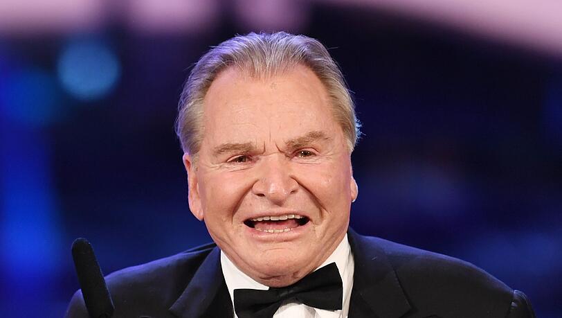 Fritz Wepper, Schauspieler, bei der Verleihung des Bayerischen Fernsehpreises im Prinzregententheater.