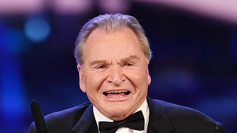Fritz Wepper, Schauspieler, bei der Verleihung des Bayerischen Fernsehpreises im Prinzregententheater.