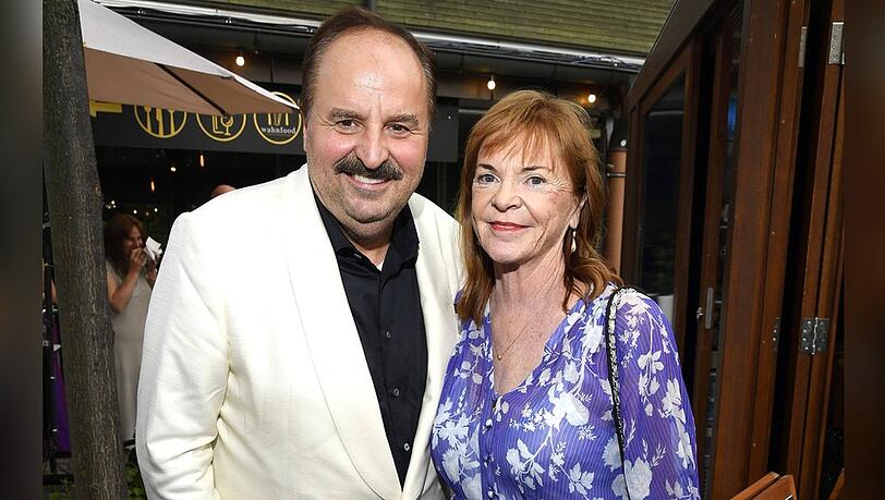 Johann Lafer mit seiner Frau Silvia. Johann Lafer mit seiner Frau Silvia.