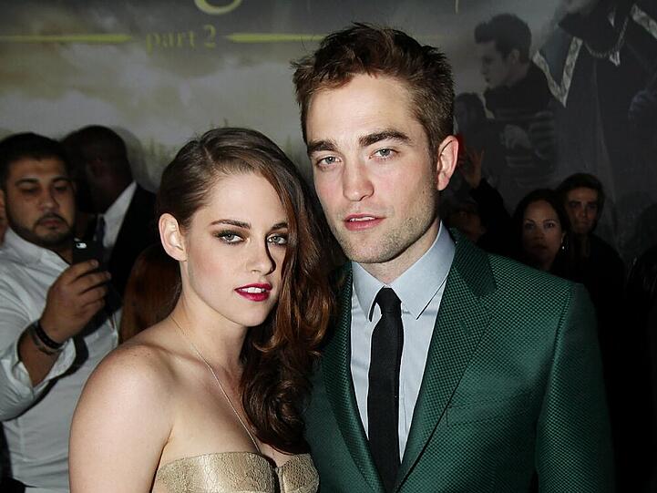 Robert Pattinson und Kristen Stewart bei der Weltpremiere von "Breaking Dawn Teil 2"