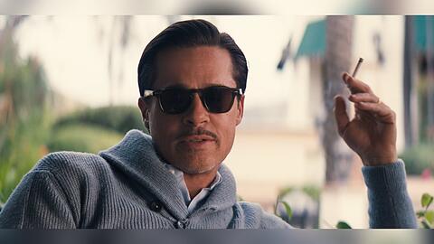 Brad Pitt in "Babylon".