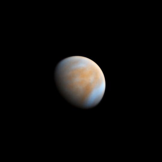 Bestes Bild rund um Planeten: Das Foto zeigt die Venus, mithilfe von Infrarot beziehungsweise Ultraviolett-Licht.