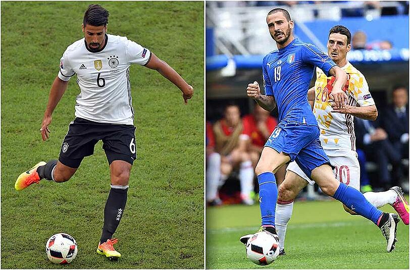 Sami Khedira gegen Leonardo Bonucci - 4,5:1,5