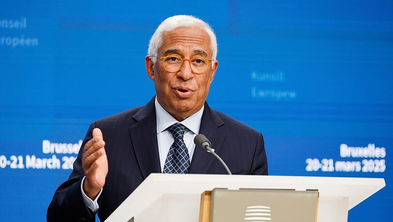 Fordert in Reaktion auf die Politik von Trump Tempo bei Freihandelsverhandlungen mit anderen Partnern: EU-Ratspräsident António Costa. (Archivbild)