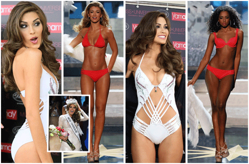 Heiße Frauen in sexy Bikinis: Am Samstag wurde in Moskau die Miss Universe gekürt. Wir zeigen die besten Bilder!