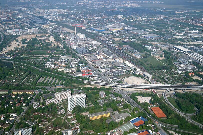 München aus der Luft
