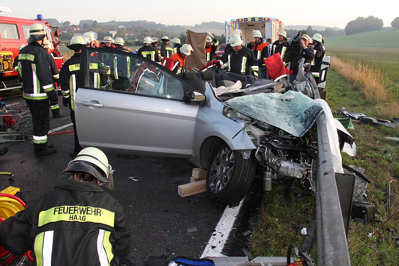 Bilder vom Unfallort.
