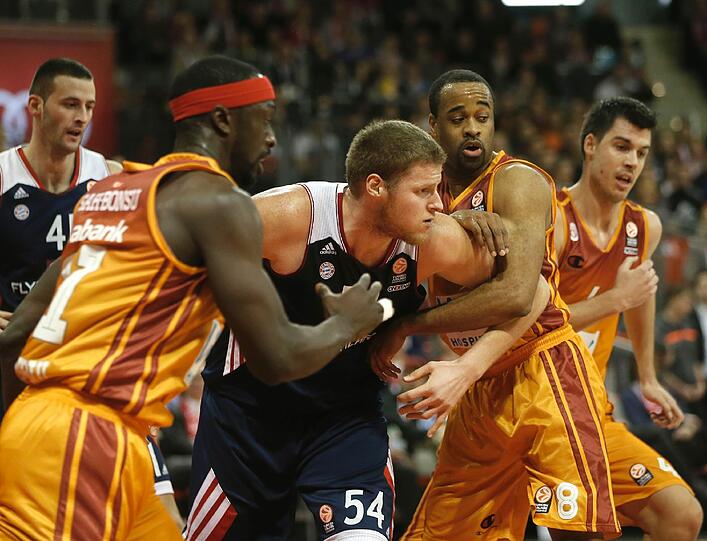 FC Bayern gegen Galatasaray Istanbul: Bilder vom Basketball-Spiel