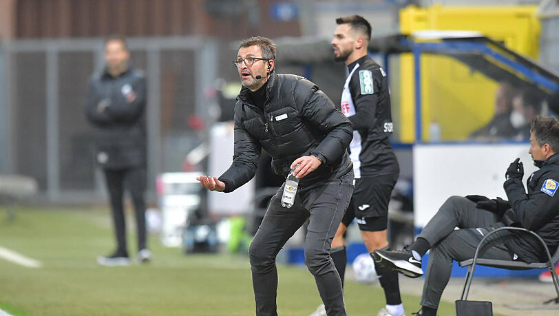 Weiter, weiter, weiter: Michael Köllner peitscht seine Löwen gegen Türkgücü an.