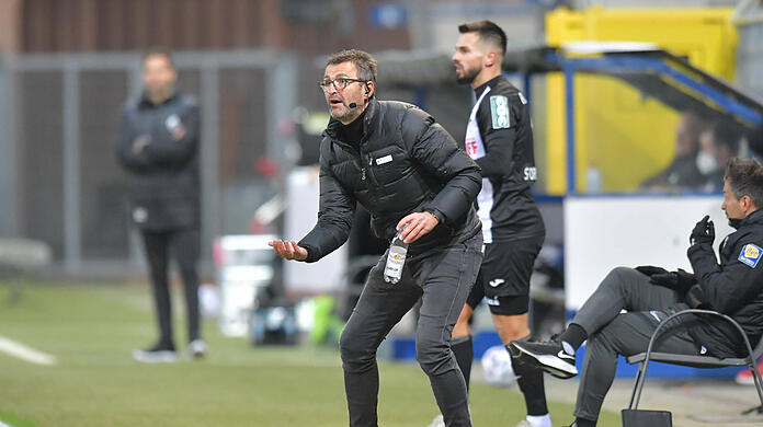Weiter, weiter, weiter: Michael Köllner peitscht seine Löwen gegen Türkgücü an.