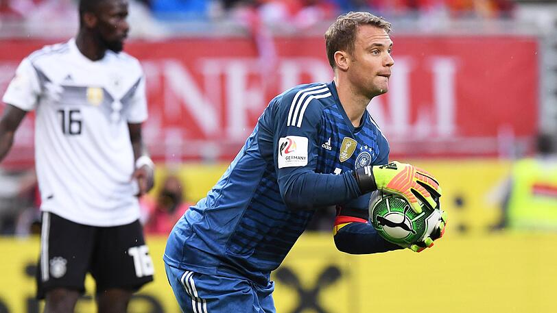 Zur Stelle: Manuel Neuer für das DFB-Team.
