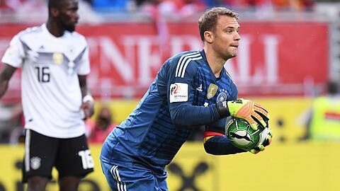 Zur Stelle: Manuel Neuer für das DFB-Team.