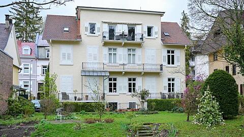 Das ehemalige Wohnhaus der Pianistin und Komponistin Clara Schumann in Baden-Baden.