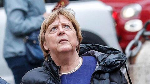 Angela Merkel auf Sightseeing-Tour in Rom.