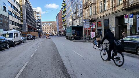 In der Schwanthalerstra&szlig;e zwischen Paul-Heyse-Stra&szlig;e und Sonnenstra&szlig;e soll es f&uuml;r Radler deutlich besser werden.