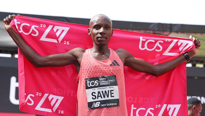 Sabastian Sawe durchbrach die Zwei-Stunden-Schallmauer im Marathon.