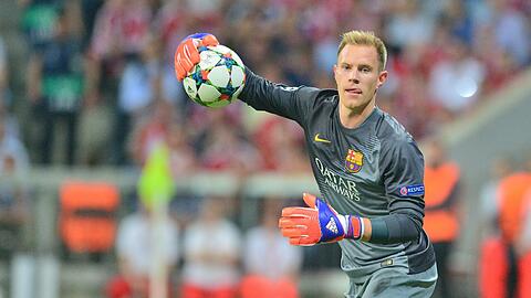 DFB-Torhüter ter Stegen ist in Barcelona angekommen und kann am Samstag den Titel in der Königsklasse feiern.