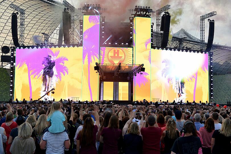 Die Bilder vom Helene-Fischer-Konzert im Olympiastadion.